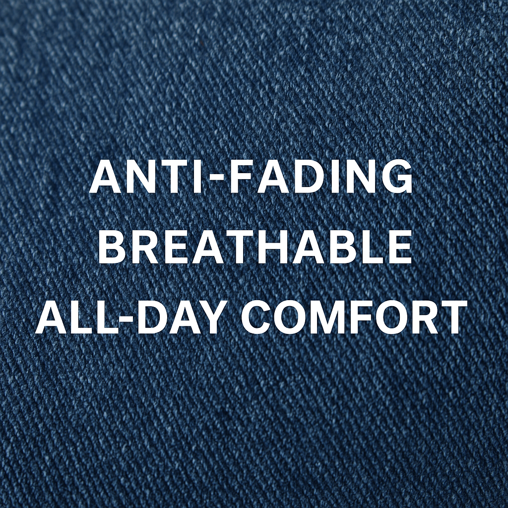 Mens Dark Blue Baggy Fit loose Fit Jeans