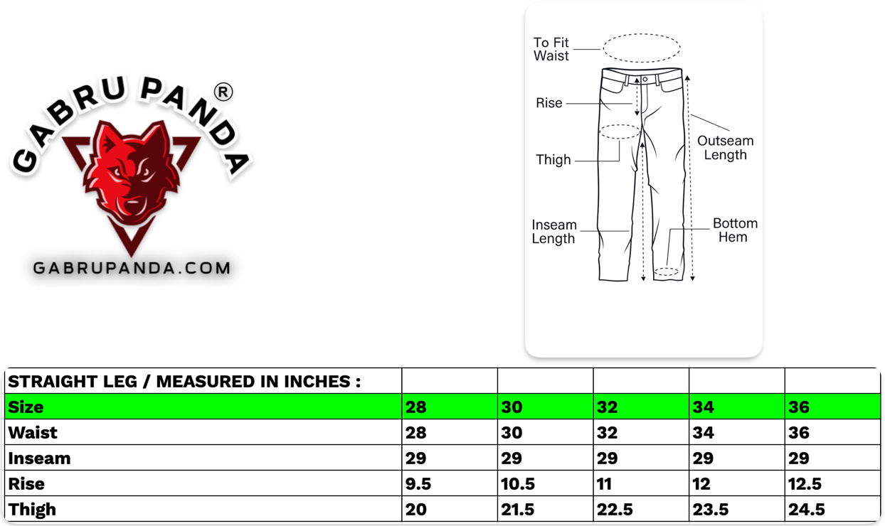 Mens Black Whisker Jeans baggy fit loose fit