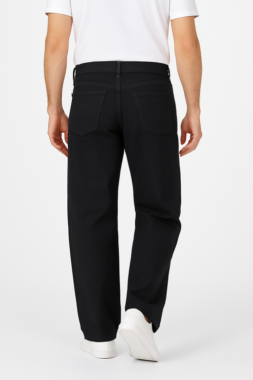 Mens Black Baggy Fit loose Fit Jeans